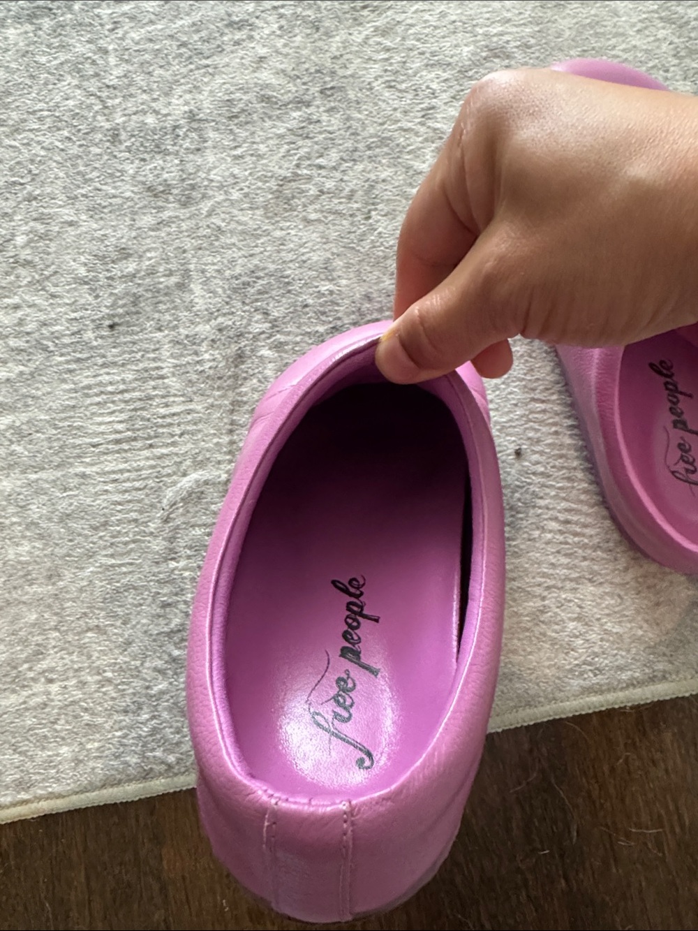 Free People Leather Slip-On Mules - Picture 3 of 3
